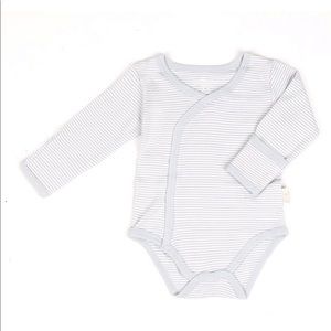 NWT Organics by Tadpoles kimono bodysuit 0-6m